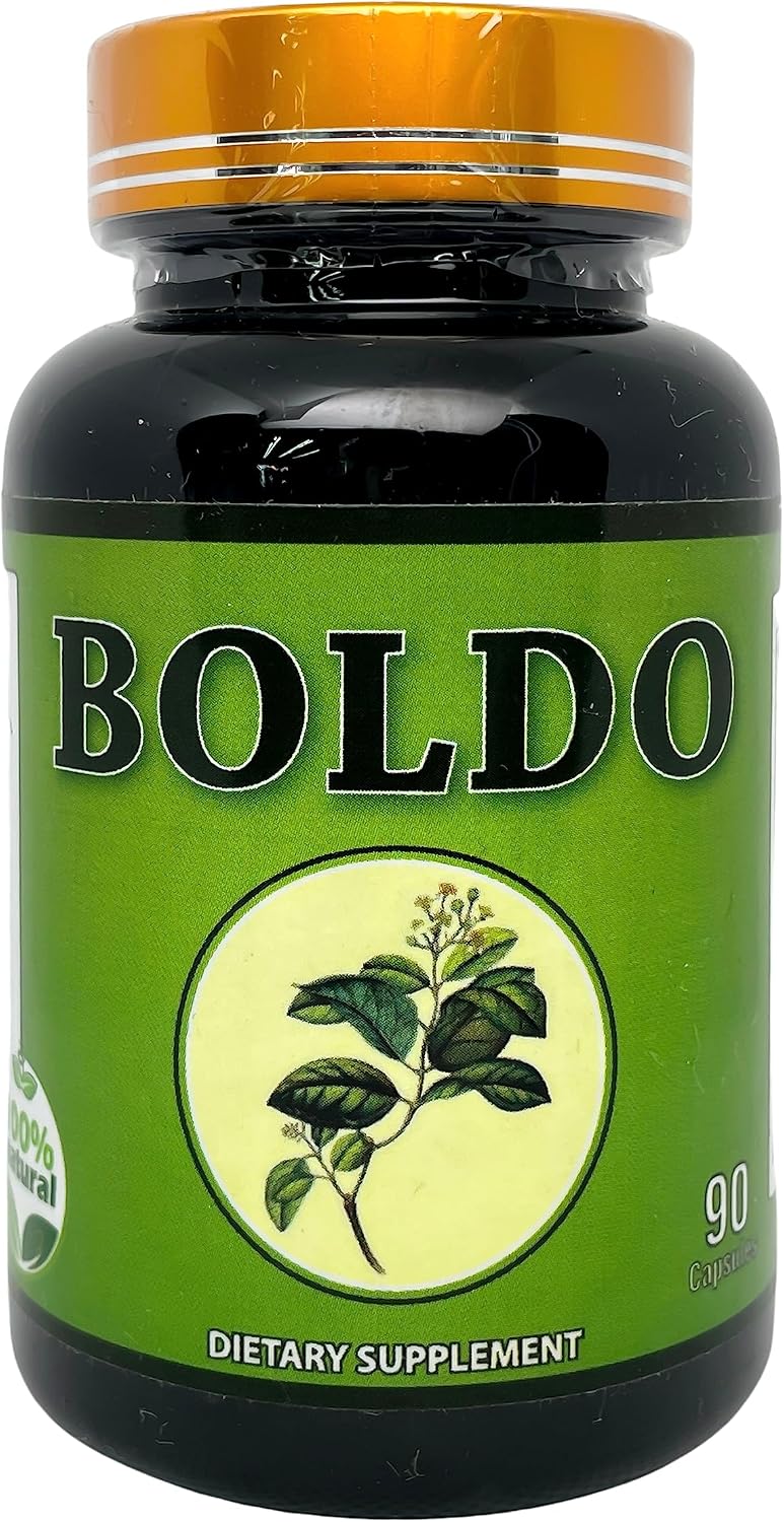 Boldo Leaves Extract 90 Capsules – Image 1