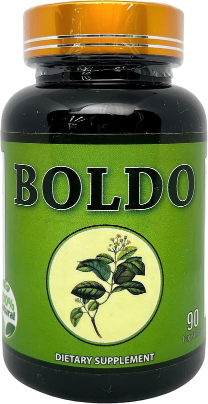 Boldo Leaves Extract 90 Capsules – Image 1