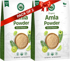 Ayushka Organic Amla Powder (Amalaki) 500g - USDA Organic Indian Gooseberry Powder
