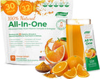 Dr. Nick's Multivitamin Powder for Women and Men, 30 Pack, Orange Splash