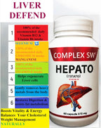 Liver Cleanse Detox & Repair - Complejo Hepático con Cardo Mariano, Alcachofa y Ginseng - 60 Cápsulas