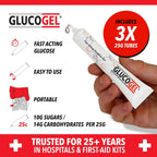 Glucogel 3x25g Tubos