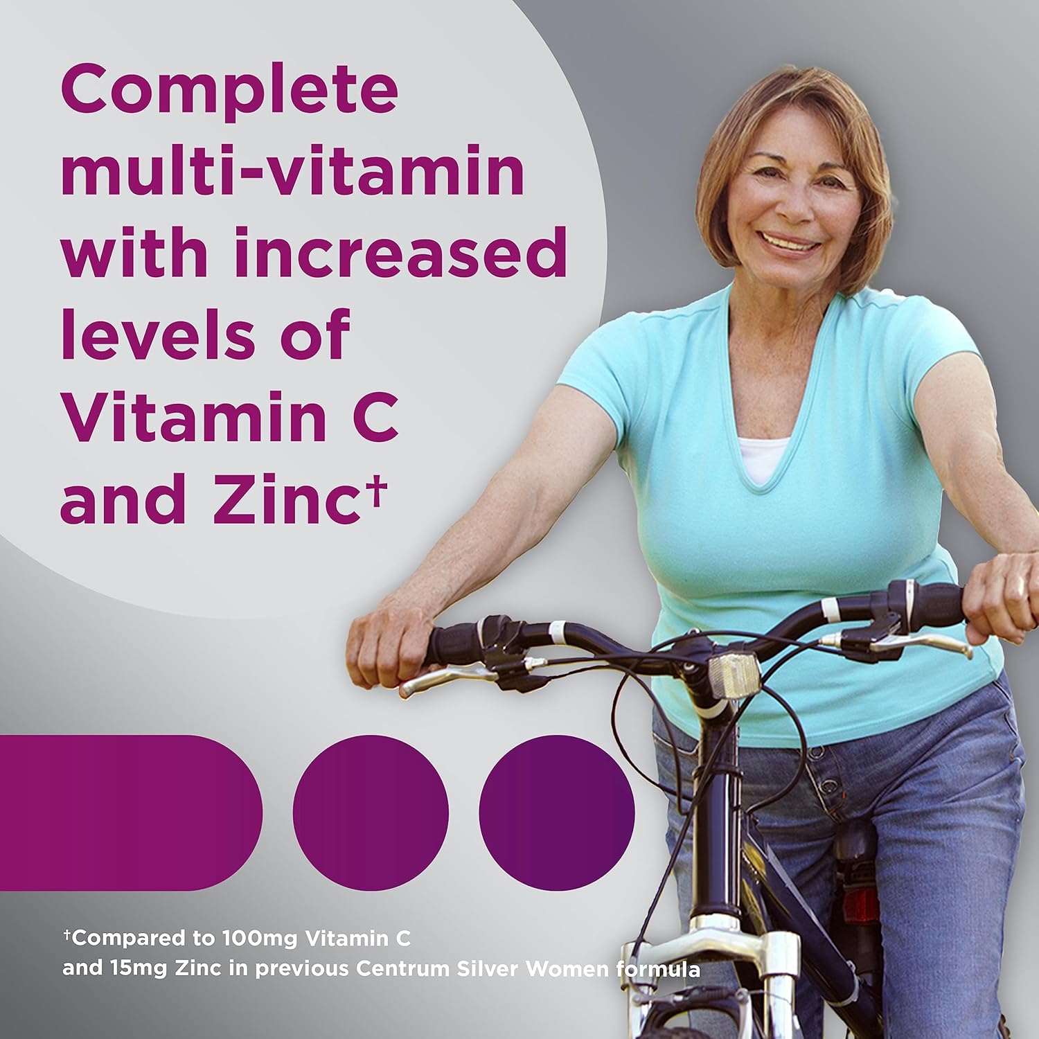 Centrum Silver Multivitamínico para Mujeres 50+ - 200 Comprimidos