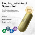 BIO KRAUTER® Cápsulas de Menta Verde - 1000 mg - Vegano - 100 Cápsulas (50 Días)