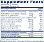 Vitanica OsteoBlend – Soporte Óseo, Vegano, 120 Cápsulas