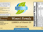 Priority One Vitamins Women's Formula 240 Cápsulas - Multivitamínico y Mineral para Mujer