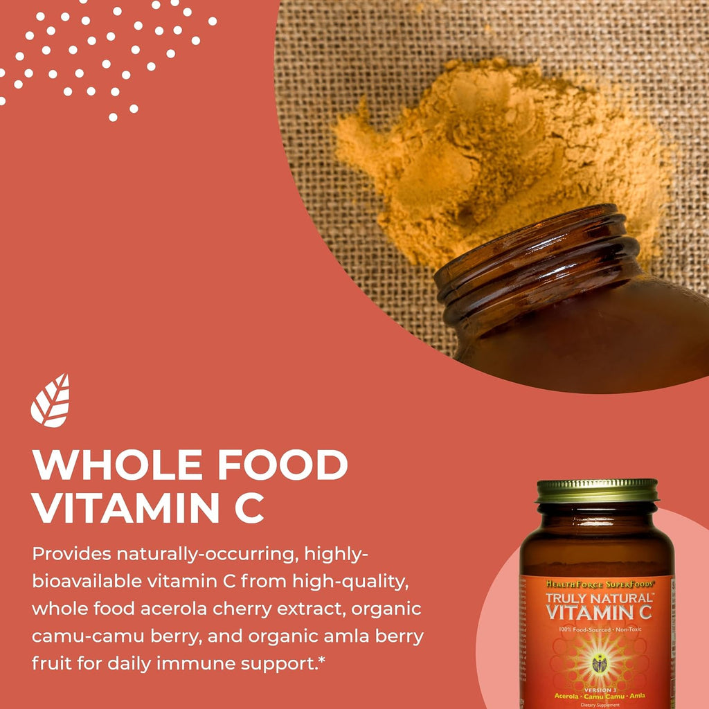 Healthforce Superfoods Truly Natural Vitamin C - 180 g (30 raciones)