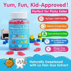Nextdia Fosfatidilserina 100mg Gominolas de Concentración para Niños y Adolescentes con Vitamina C y D3 - 60 Gominolas