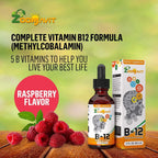 Zoomavit Vitamin B Complex Liquid Drops - Complejo B Líquido con Absorción Rápida