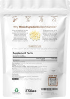 Vitamina B1 Benfotiamina 600mg por dosis, 240 Cápsulas Blandas con Aceite de Coco | Suplemento B1 Bioactivo | No OGM, Sin Soja