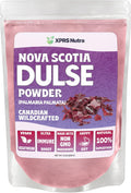 XPRS Nutra Polvo de Dulse (Palmaria Palmata) – Alga Atlántica Silvestre de Nueva Escocia – Vegano (227 g)