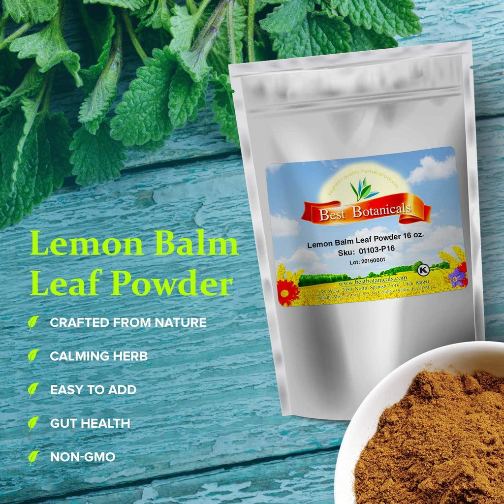 Best Botanicals Melisa en Polvo - 454 g (16 oz)
