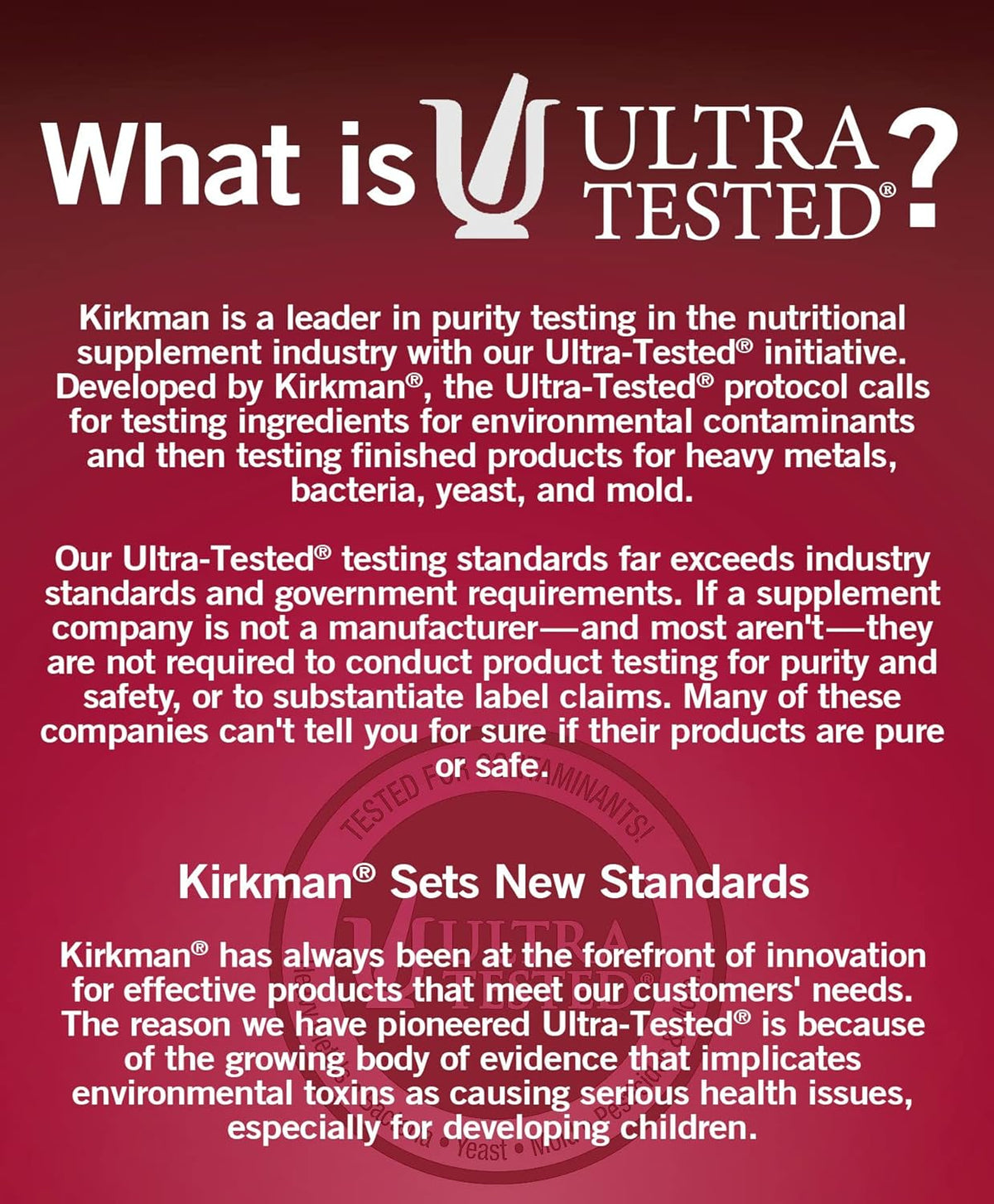 Kirkman Children's Chewable Multivitamin & – Vitamina A: importante para el mantenimiento de la visión y la piel – Image 5