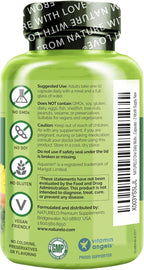 NATURELO Multivitamínico para Hombres - Complejo de Vitaminas y Minerales con Alimentos Ecológicos, 60 Cápsulas Vegetales