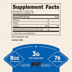 Nutricost Calostro Bovino en Polvo - 226 g (8 oz) - 76 Raciones - Mínimo 30% IgG