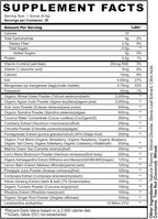 Panda Superfood: Mezcla de Superalimentos Naturales con Probióticos, Ashwagandha y Lion's Mane - 13.76 Oz (Sabor Piña)