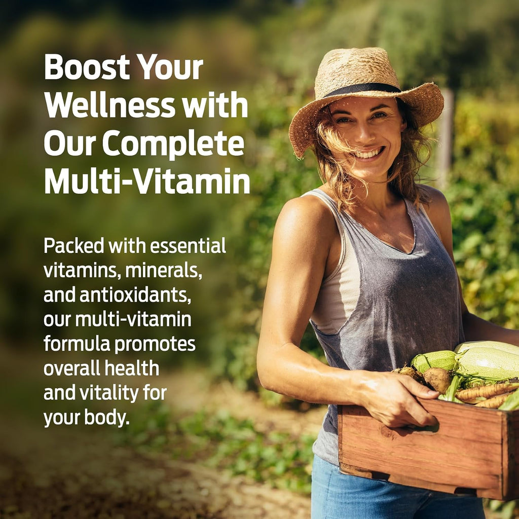 ForestLeaf Multivitamínico Diario para Mujeres, 60 Cápsulas Veganas
