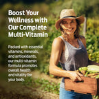 ForestLeaf Multivitamínico Diario para Mujeres, 60 Cápsulas Veganas