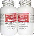 Ecological Formulas Vitamina C de Tapioca para Estómagos Sensibles - 2 Pack (1000 mg, 240 Cápsulas)