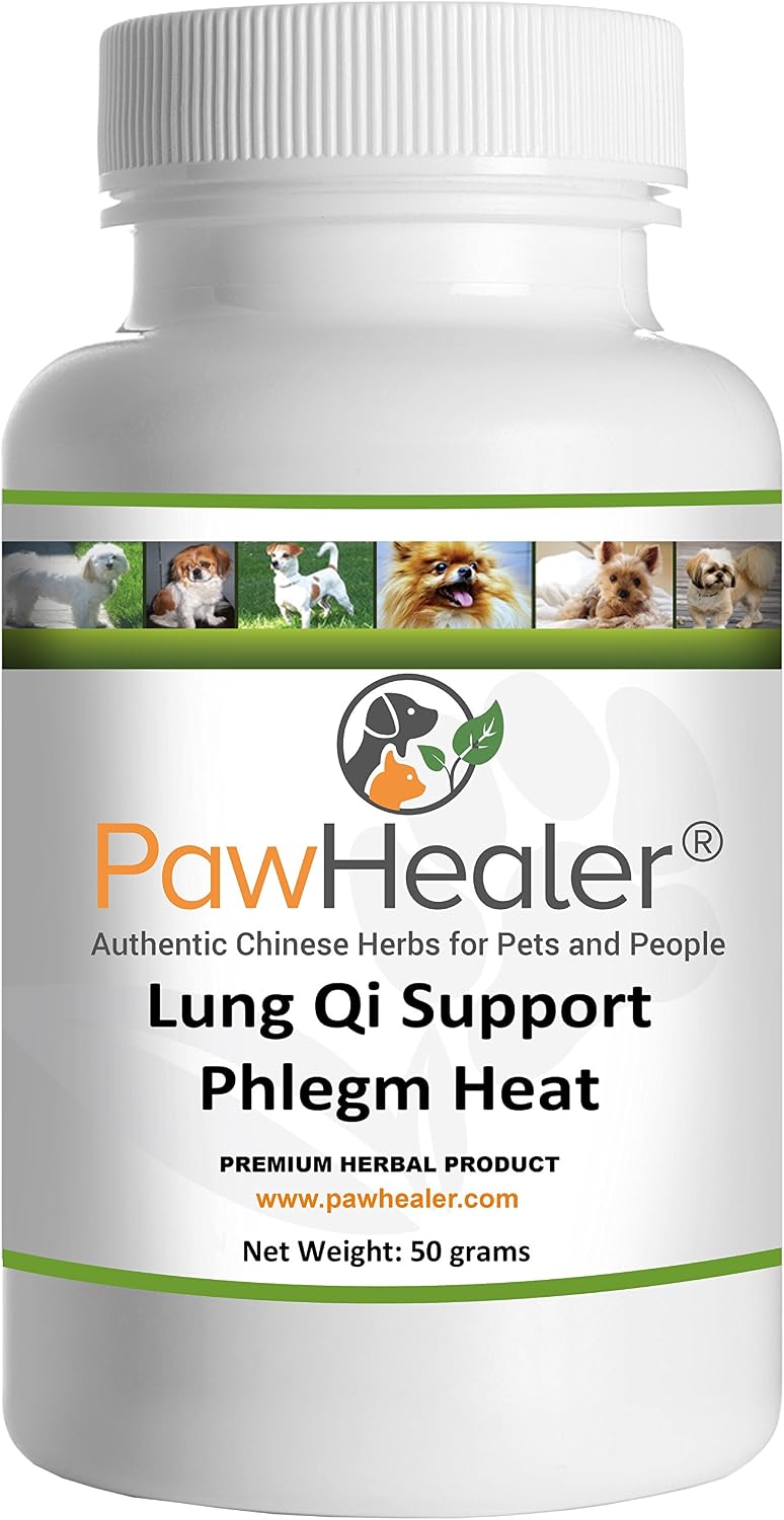PawHealer Remedio para la Tos en Perros – 50 g Polvo Herbario