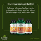 Swanson Balance B-50 Complejo B de Alta Potencia (250 Cápsulas)
