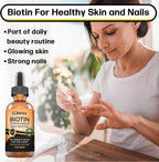 SBR Nutrition Biotina Líquida Máxima Absorción 10000 mcg - 60 Dosis