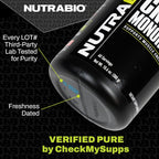 NutraBio PeakO2 Suplemento de Hongos, 180 Cápsulas - Mezcla de Hongos Adaptógenos para Rendimiento Atlético y Salud General