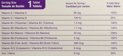Bedoyecta Children's Chewables – Formación de glóbulos rojos: El hierro contribuye a la formación normal de – Image 3