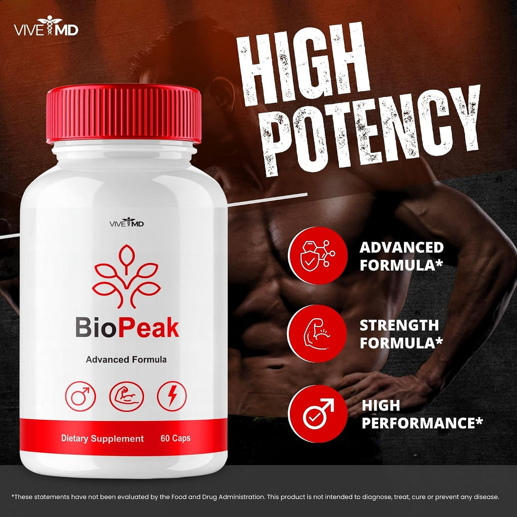 VIVE MD BioPeak Cápsulas - Complemento Alimenticio (2 Pack)