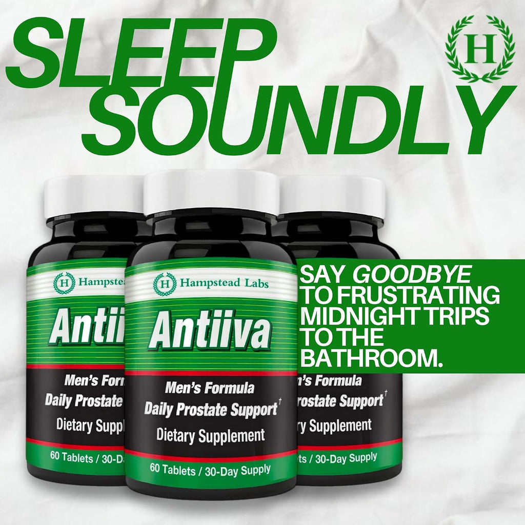 Suplemento para la Salud Prostática con Beta Sitosterol y Zinc, Pack de 3
