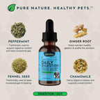 Daily Digestion 1 fl oz – Suplemento herbal para perros