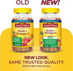 Nature Made Multivitamin + Omega-3 Gummies 140 gominolas