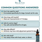BILL & COO Probióticos Líquidos para Perros Pure Clean Pets – Desintoxicación y Metales Pesados con Vitamina C, 30 ml