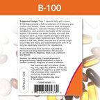 Now Foods B-100, 100 Cápsulas (Pack de 2)