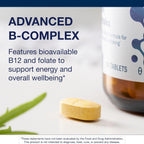 Complejo B de Metagenics - Vitaminas B activas con B6, B12 y folato