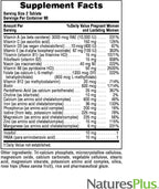 NaturesPlus Ultra Prenatal Multivitamínico - 800 mcg Folato, 180 Comprimidos Vegetarianos