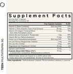 Codeage Teen Multivitamin - Multivitamínico para Adolescentes