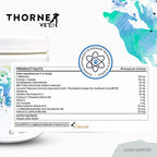 ThorneVET Liver Support Powder – Soporte Hepático para Pequeños Animales: Perros y Gatos, 90 Cucharadas