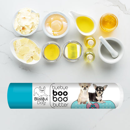 The Blissful Dog .15 oz Tube Chihuahua – Aceite de coco y oliva: suavizan y protegen. – Image 2