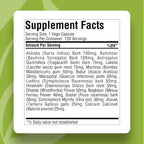 Herbsforever Uterous Health/Uterous Care – Concentrated Herbal Extract for Uterine Support, 120 Vegetable Capsules of 800 mg