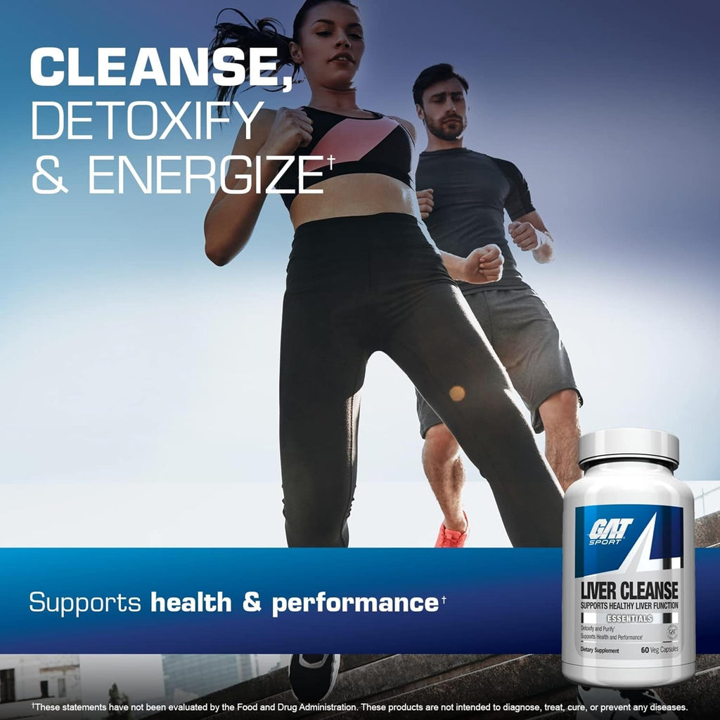 GAT SPORT Essentials Multivitamin Liver Cleanse, 60 Capsules