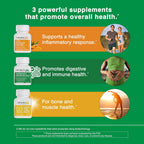 TrioXL - Pack de 3 Suplementos: TurmericXL, VitaminXL D3 y ProbioticXL