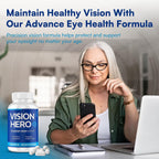 Vision Hero Advanced Vision Support - 60 Cápsulas para la Salud Ocular