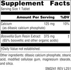 Source Naturals Boswellia Extract, 50 Tablets