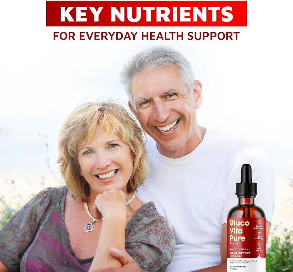 Glucovita Pure Gotas - Complemento Alimenticio Natural (3 Paquetes)