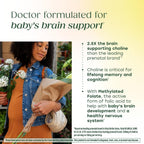 MegaFood Baby & Me 2 - Vitaminas prenatales con folato, colina, hierro, yodo - 60 comprimidos (30 dosis)