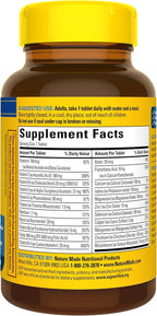 Nature Made Multivitamínico Hombres 50+ 90 Comprimidos