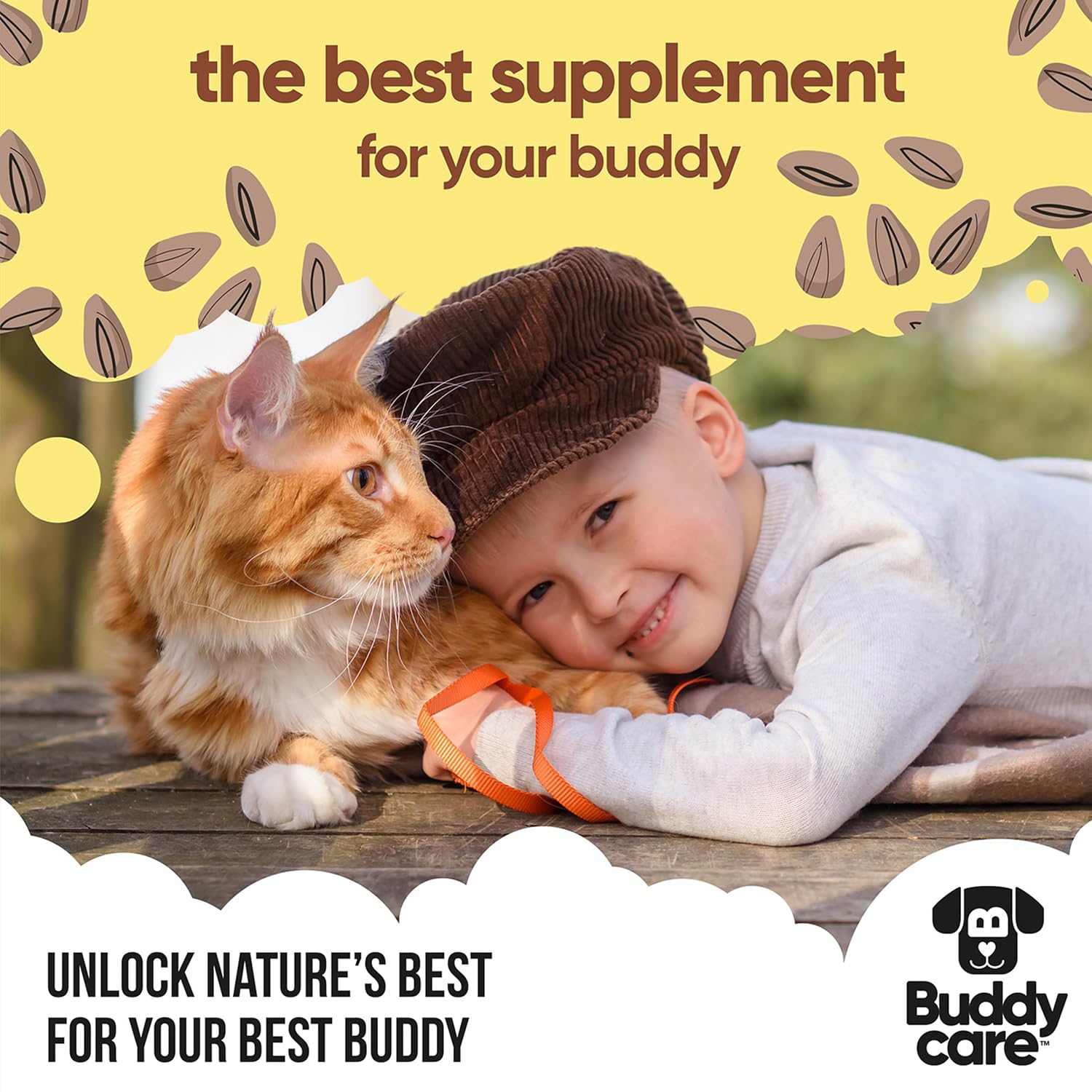 Buddycare Aceite de Linaza - 500 ml - Suplemento Natural para Perros y Gatos - Rico en Ácidos Grasos Omega-3 para un Pelaje y Piel Saludables