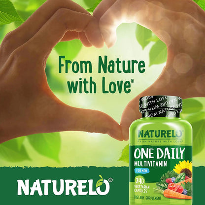 NATURELO Multivitamínico Diario para Hombres – Vitamina E (de girasol): Antioxidante natural que protege las – Image 7