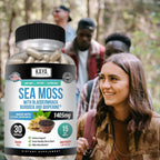 Kaya Naturals Sea Moss - Suplemento de Movilidad para Hombres y Mujeres, 30 Cápsulas